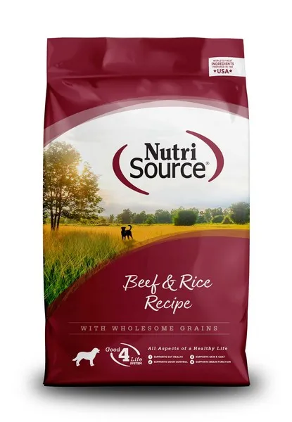 15 Lb Nutrisource Adult Dog Beef & Rice - Health/First Aid